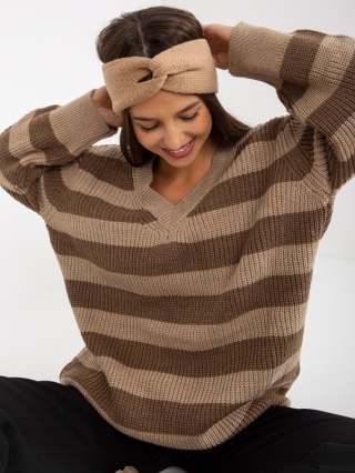 Sweter LC-SW-8030.29P ciemny bezowy