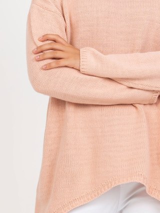 Sweter TW-SW-BI-1222.13X jasny różowy