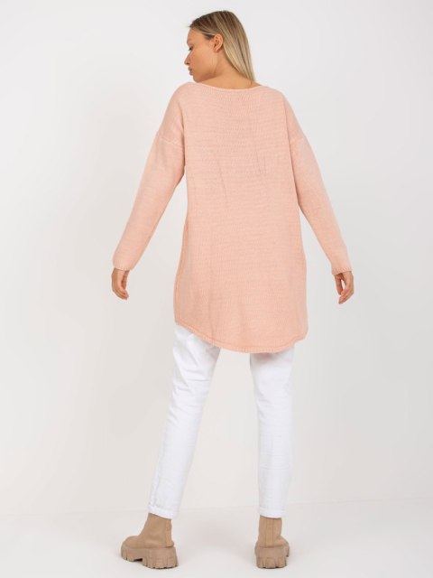 Sweter TW-SW-BI-1222.13X jasny różowy Sweter TW-SW-BI-1222.13X jasny różowy