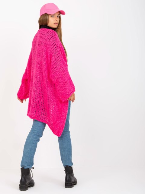 Sweter TW-SW-BI-M2202.29X fluo różowy Sweter TW-SW-BI-M2202.29X fluo różowy