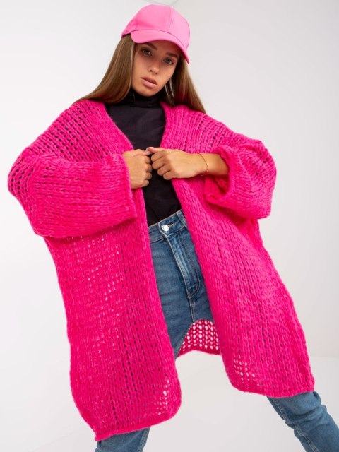 Sweter TW-SW-BI-M2202.29X fluo różowy Sweter TW-SW-BI-M2202.29X fluo różowy
