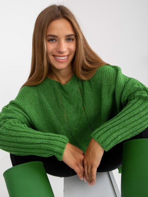 Sweter TW-SW-BI-M559.08X zielony Sweter TW-SW-BI-M559.08X zielony