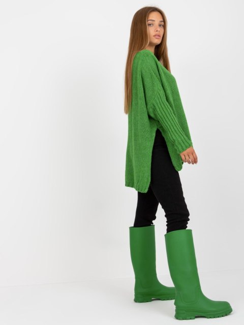 Sweter TW-SW-BI-M559.08X zielony Sweter TW-SW-BI-M559.08X zielony