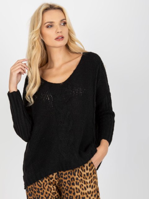 Sweter TW-SW-BI-M903.33X czarny Sweter TW-SW-BI-M903.33X czarny