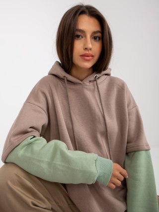 Bluza RV-BL-8232.27X ciemny bezowy S/M
