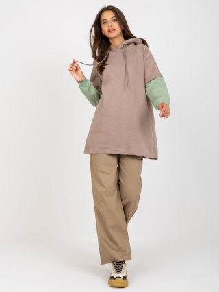 Bluza RV-BL-8232.27X ciemny bezowy S/M