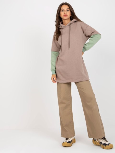 Bluza RV-BL-8232.27X ciemny bezowy S/M Bluza RV-BL-8232.27X ciemny bezowy S/M