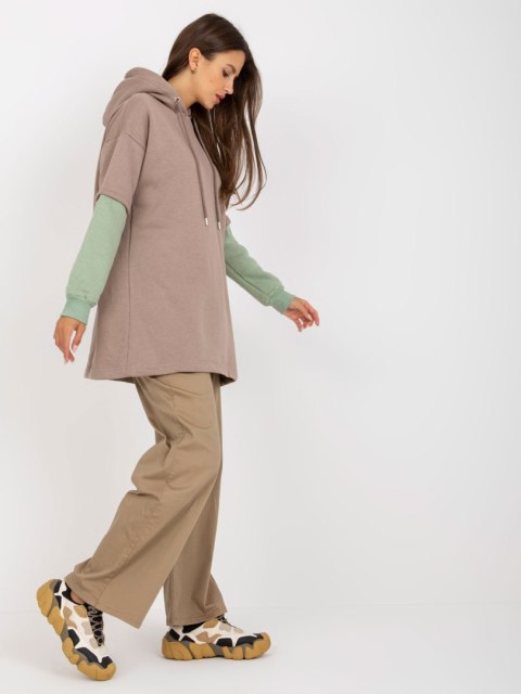 Bluza RV-BL-8232.27X ciemny bezowy S/M Bluza RV-BL-8232.27X ciemny bezowy S/M