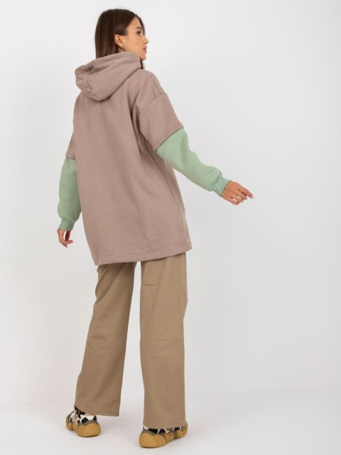 Bluza RV-BL-8232.27X ciemny bezowy S/M Bluza RV-BL-8232.27X ciemny bezowy S/M