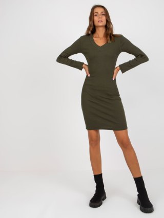 Sukienka EM-SK-673.78P khaki