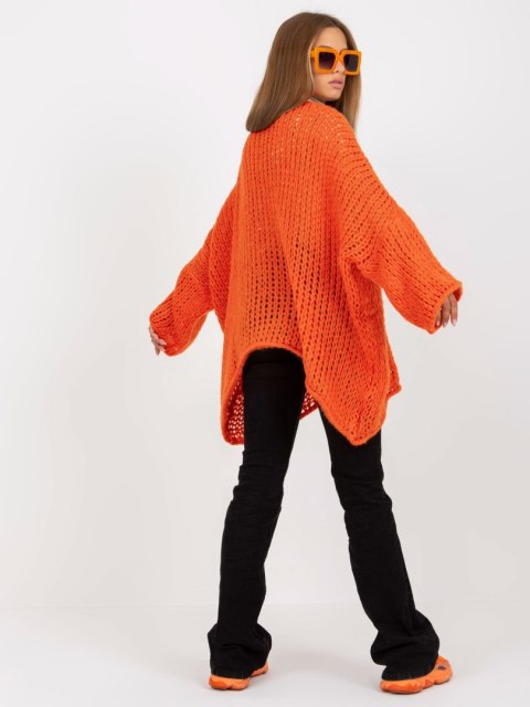 Sweter TW-SW-BI-M2200.27 pomarańczowy Sweter TW-SW-BI-M2200.27 pomarańczowy