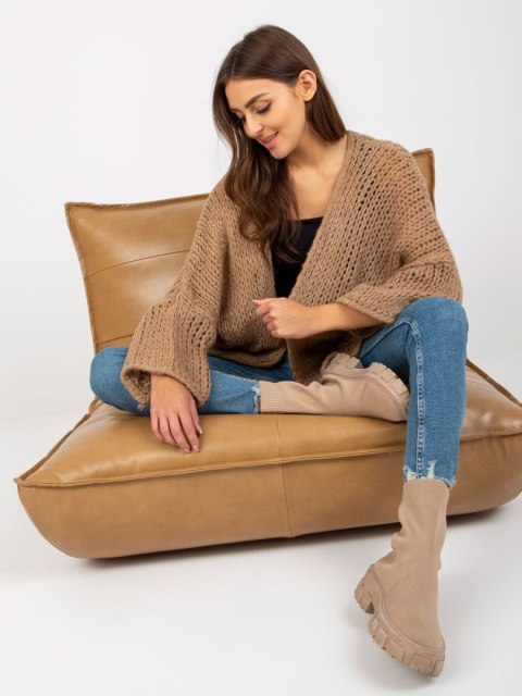 Sweter TW-SW-BI-M2202.29X ciemny bezowy Sweter TW-SW-BI-M2202.29X ciemny bezowy