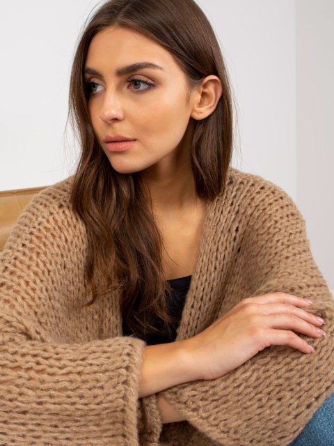 Sweter TW-SW-BI-M2202.29X ciemny bezowy Sweter TW-SW-BI-M2202.29X ciemny bezowy