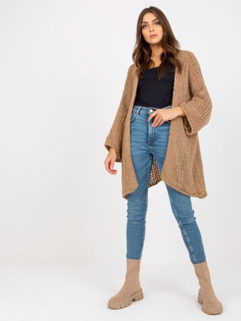 Sweter TW-SW-BI-M2202.29X ciemny bezowy Sweter TW-SW-BI-M2202.29X ciemny bezowy