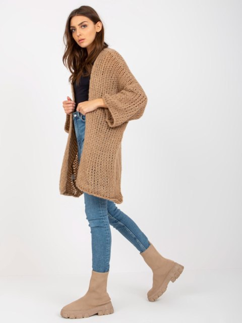 Sweter TW-SW-BI-M2202.29X ciemny bezowy Sweter TW-SW-BI-M2202.29X ciemny bezowy