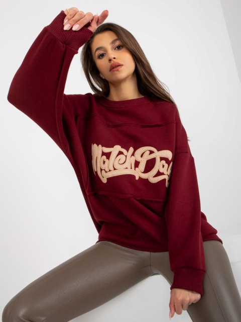 Bluza FA-BL-8127.80P bordowy Bluza FA-BL-8127.80P bordowy