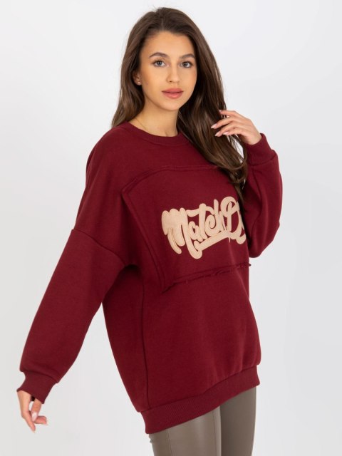 Bluza FA-BL-8127.80P bordowy Bluza FA-BL-8127.80P bordowy
