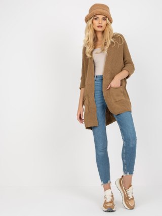 Kardigan LO-SW-LK-3002.98P camelowy
