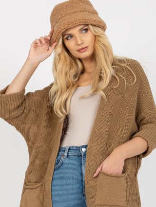 Kardigan LO-SW-LK-3002.98P camelowy