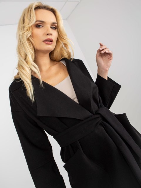 Płaszcz TW-PL-BE-M125.21 czarny M Płaszcz TW-PL-BE-M125.21 czarny M