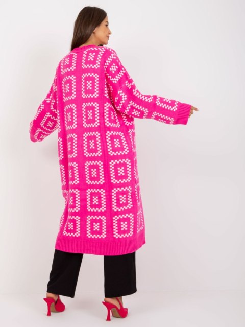 Sweter LC-SW-0296.08P fluo różowy Sweter LC-SW-0296.08P fluo różowy