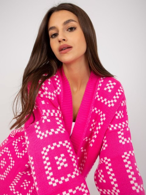 Sweter LC-SW-0296.08P fluo różowy Sweter LC-SW-0296.08P fluo różowy
