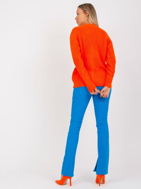 Sweter LC-SW-0321.06X pomarańczowy Sweter LC-SW-0321.06X pomarańczowy
