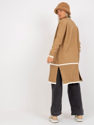 Sweter LC-SW-0340.42P ciemny bezowy