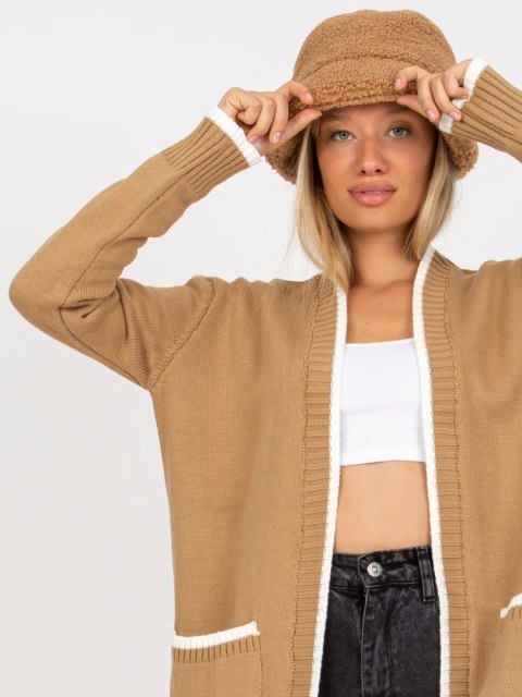 Sweter LC-SW-0340.42P ciemny bezowy Sweter LC-SW-0340.42P ciemny bezowy