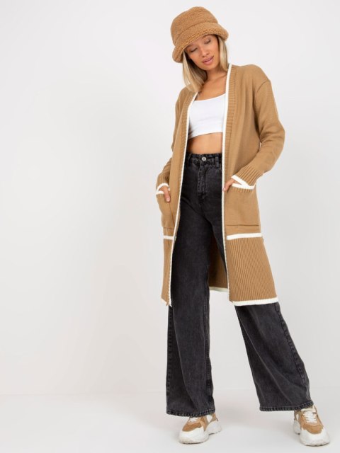 Sweter LC-SW-0340.42P ciemny bezowy Sweter LC-SW-0340.42P ciemny bezowy