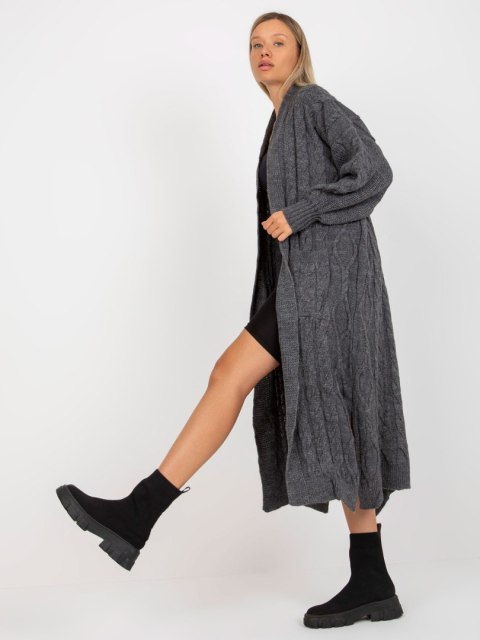 Sweter LC-SW-8032.34P ciemny szary