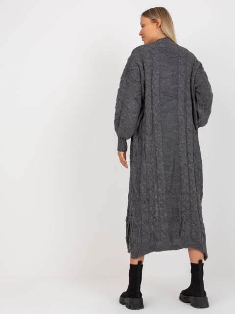 Sweter LC-SW-8032.34P ciemny szary