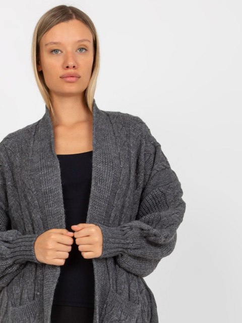 Sweter LC-SW-8032.34P ciemny szary