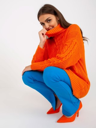 Sweter LC-SW-8015.25P pomarańczowy