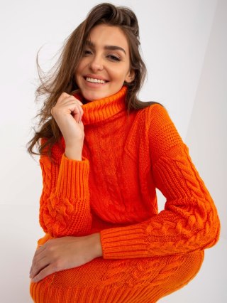 Sweter LC-SW-8015.25P pomarańczowy