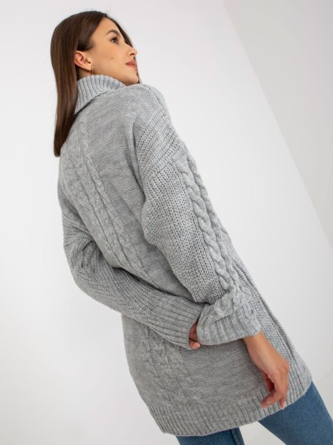 Sweter LC-SW-8015.25P szary Sweter LC-SW-8015.25P szary