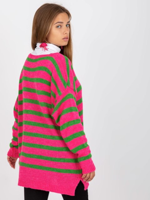 Sweter TW-SW-BI-M59.25 różowy Sweter TW-SW-BI-M59.25 różowy
