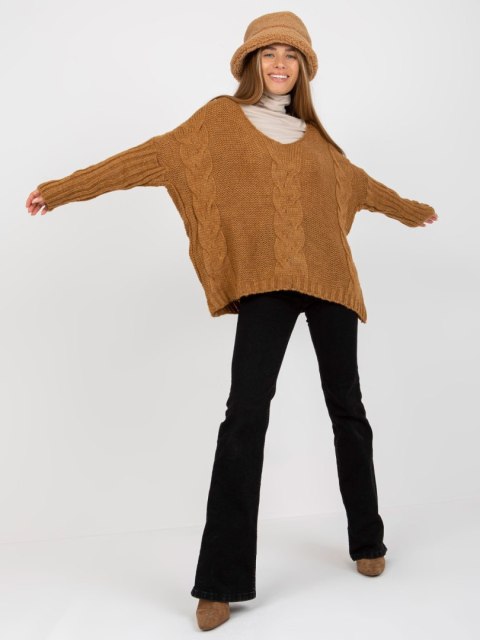 Sweter TW-SW-BI-M903.33X camelowy