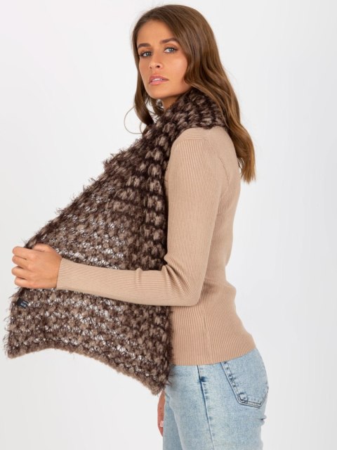 Szalik AT-SZ-3710.88 ciemny bezowy Szalik AT-SZ-3710.88 ciemny bezowy