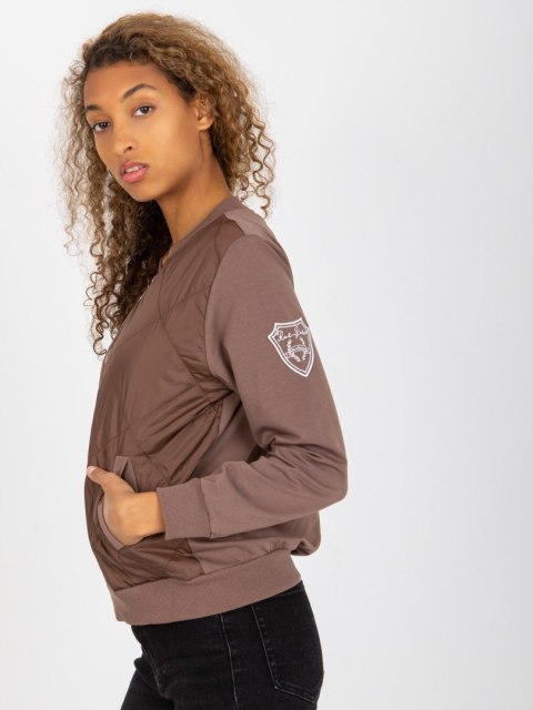Bluza RV-BL-8225.88 brązowy S/M Bluza RV-BL-8225.88 brązowy S/M