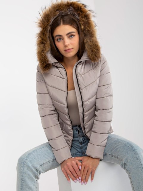 Kurtka NM-KR-P22-6627.03P ciemny bezowy 2XL Kurtka NM-KR-P22-6627.03P ciemny bezowy 2XL
