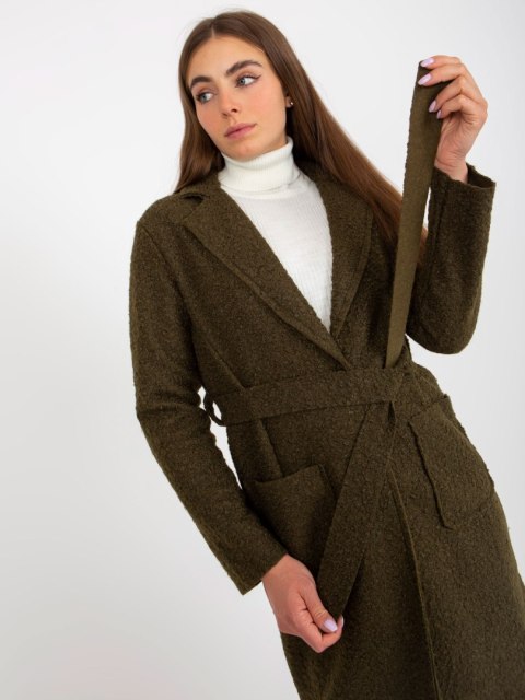 Płaszcz TW-PL-BI-5220.63 khaki Płaszcz TW-PL-BI-5220.63 khaki