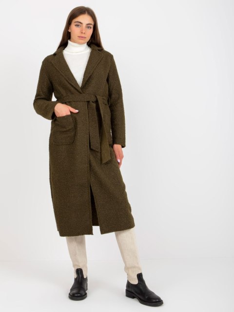 Płaszcz TW-PL-BI-5220.63 khaki Płaszcz TW-PL-BI-5220.63 khaki