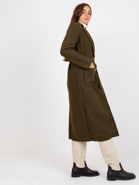 Płaszcz TW-PL-BI-5220.63 khaki Płaszcz TW-PL-BI-5220.63 khaki