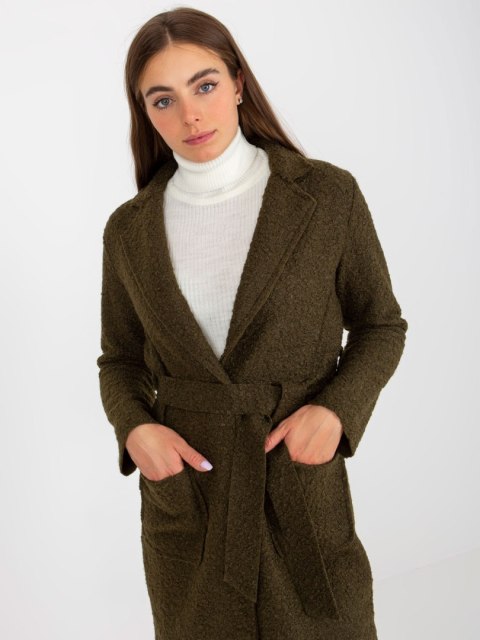 Płaszcz TW-PL-BI-5220.63 khaki Płaszcz TW-PL-BI-5220.63 khaki