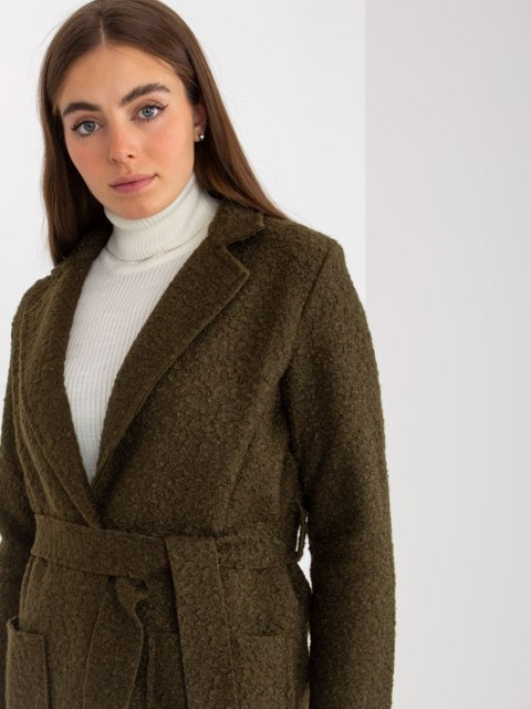 Płaszcz TW-PL-BI-5220.63 khaki Płaszcz TW-PL-BI-5220.63 khaki