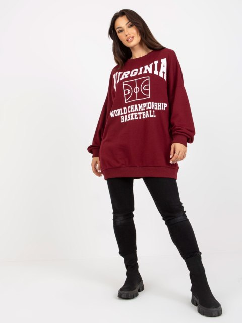 Bluza FA-BL-8137.76P bordowy Bluza FA-BL-8137.76P bordowy