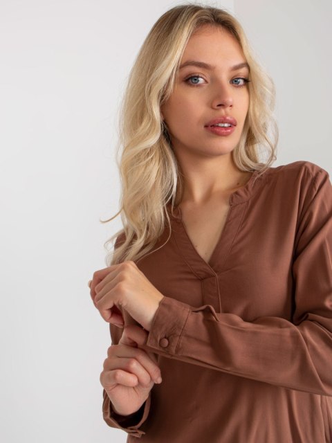 Bluzka D73761M11081A brązowy XL Bluzka D73761M11081A brązowy XL
