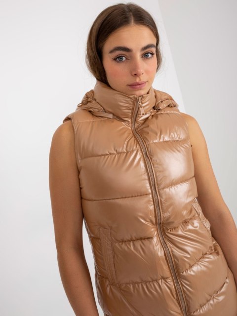 Kamizelka NM-KZ-D2-3818.98P camelowy XL Kamizelka NM-KZ-D2-3818.98P camelowy XL