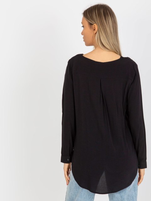 Bluzka D73761M10997C czarny S Bluzka D73761M10997C czarny S
